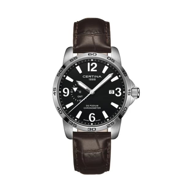 Certina Montre Certina DS Podium GMT Quartz Cadran Noir