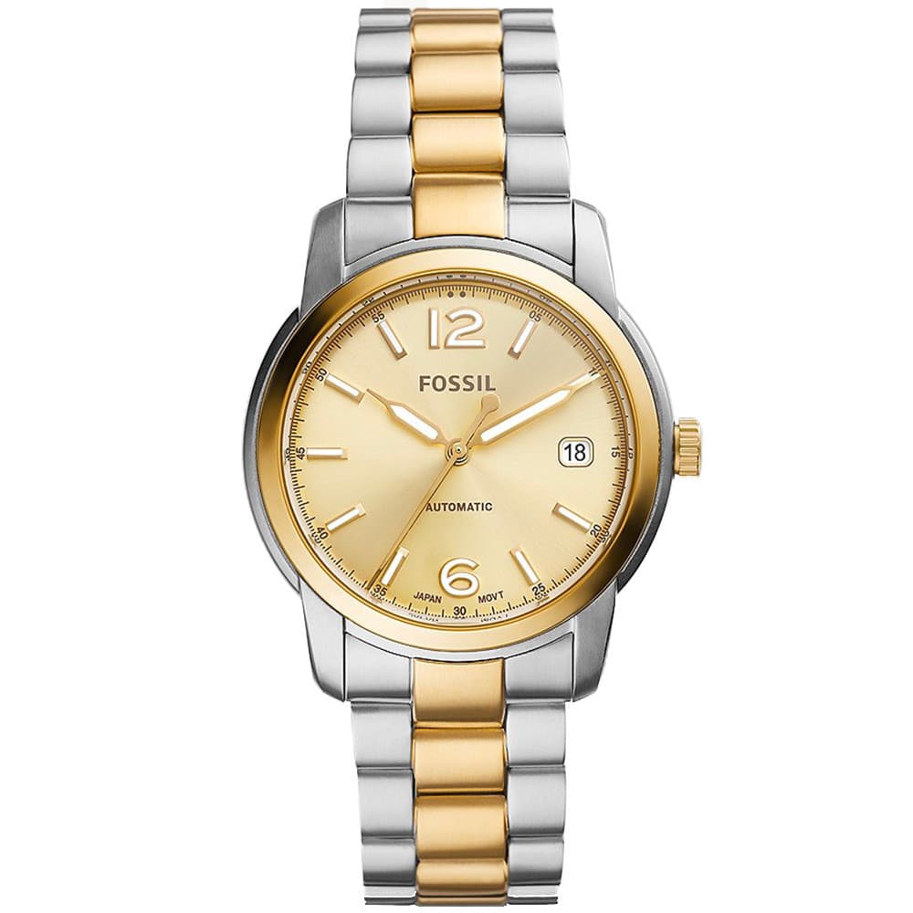 Fossil Heritage — bracelet acier