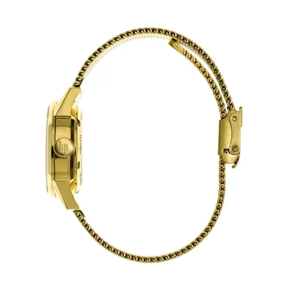 Lip Montre Lip Himalaya - Femme - cadran Blanc- 29 mm - Acier PVD Doré - 671724