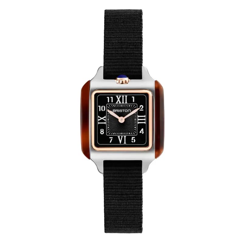 Briston Montre Streamliner Kennedy - Petite - Gold - Noir 252025.PRA.T.1.NB