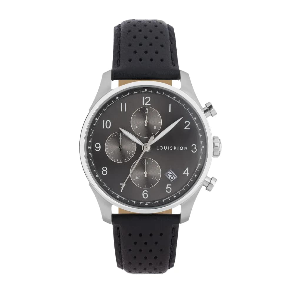 Louis Pion Montre quartz Homme Lucas Gris