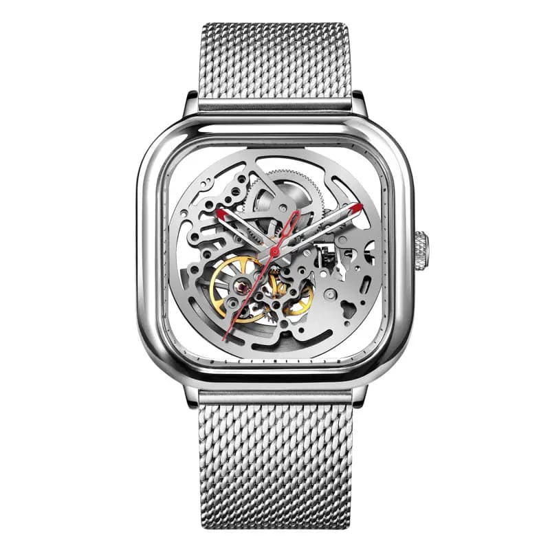 Ciga Design Montre Série C - Full Hollow Steel Z011-SISI-W13