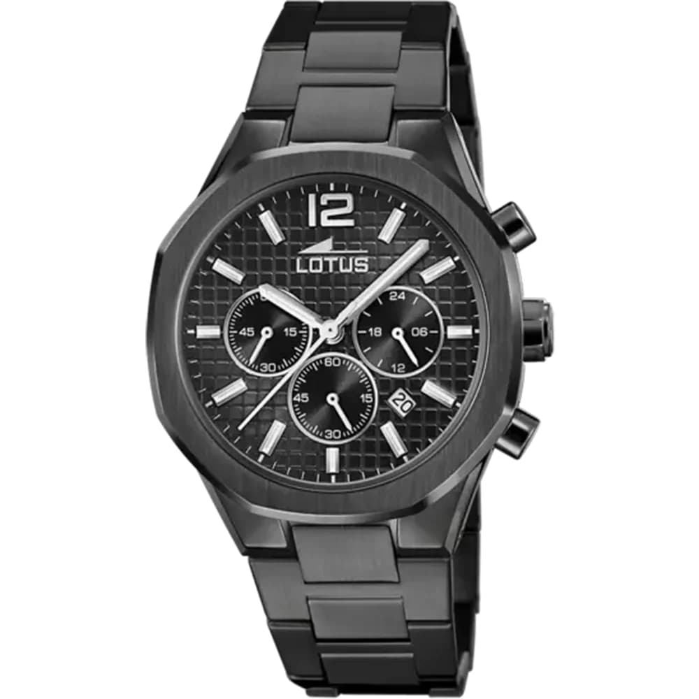 Lotus Montres Montre Lotus en Métal Noir