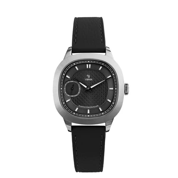 Yema Montre Yema Granvelle Renaissance CMM.29 37,5 mm Automatique Cadran Noir