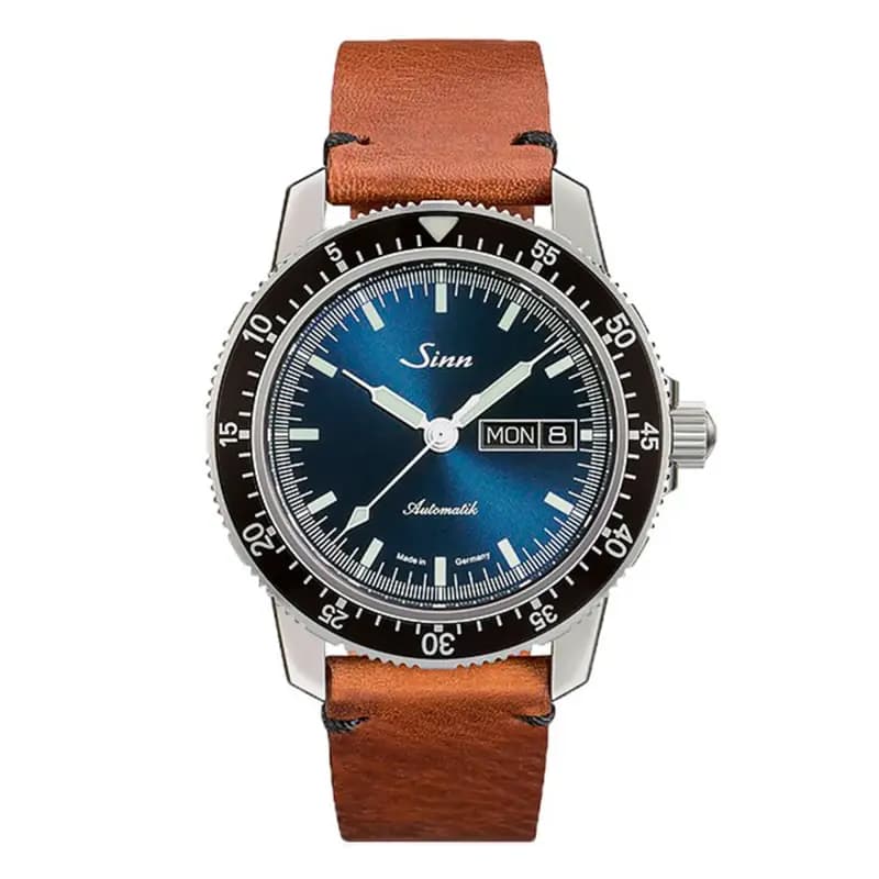 Sinn Montre Homme Bracelet Cuir 104 St Sa I B