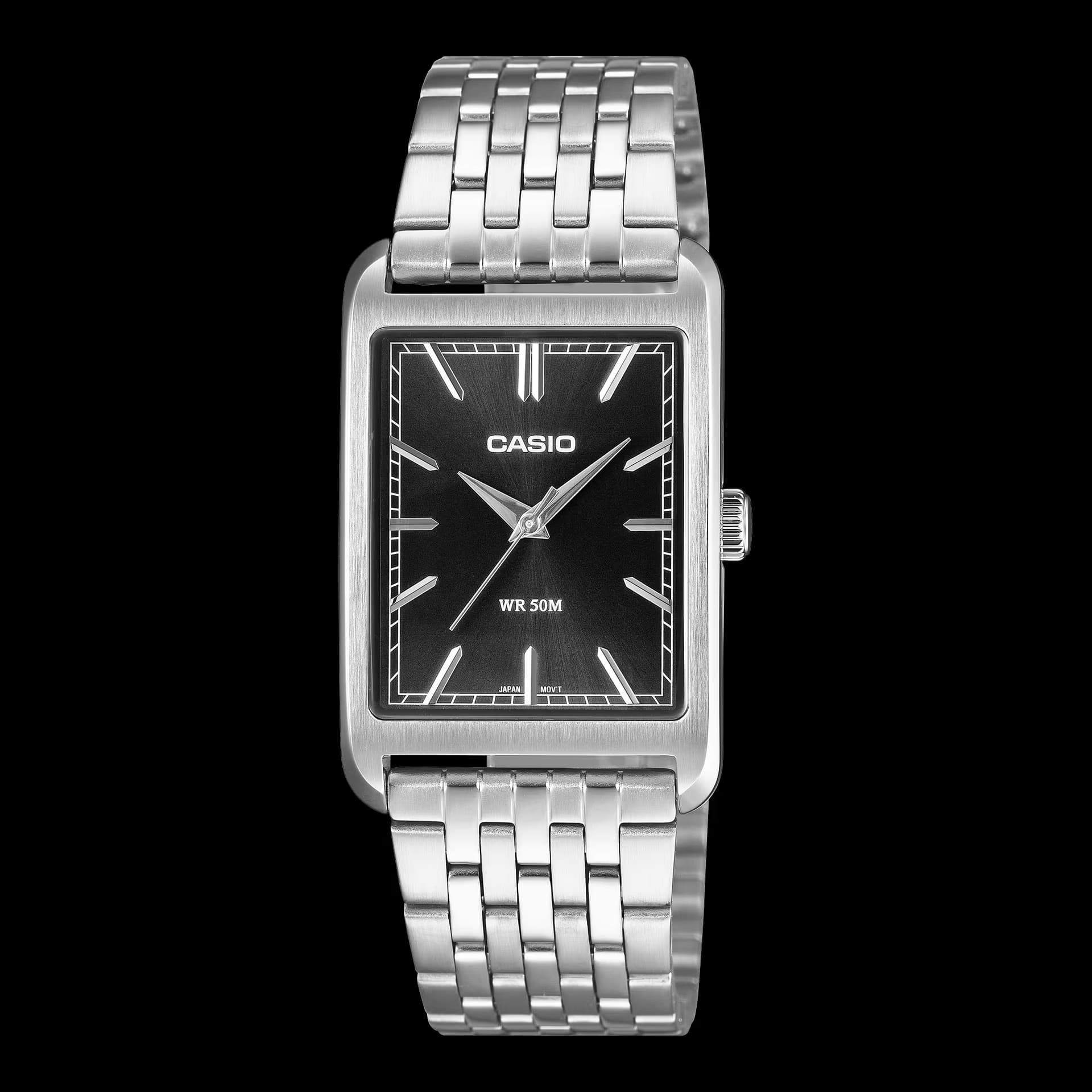 Casio MTP-B215D-1AVER — bracelet gris