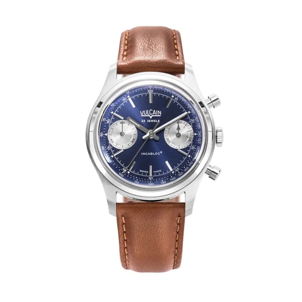 Vulcain Chronograph Bleu - 38MM