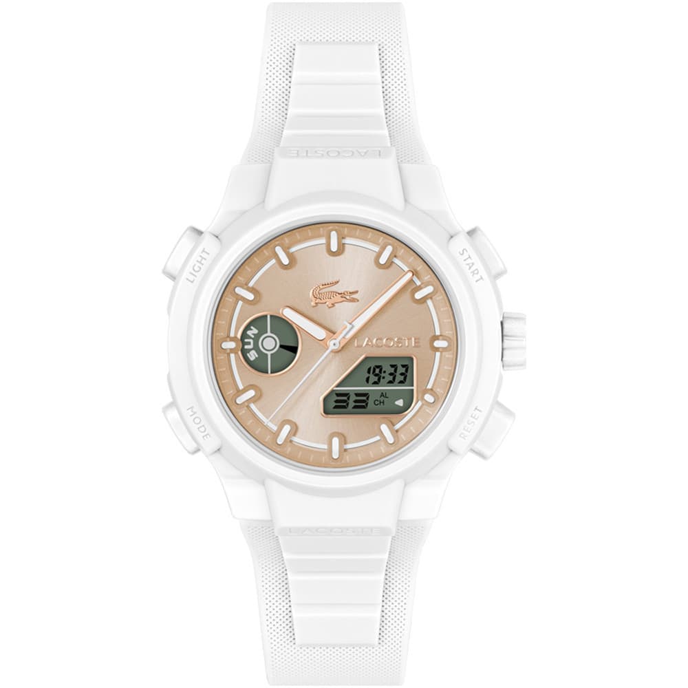 Lacoste Montre Lacoste Collection LC33 en Silicone Blanc