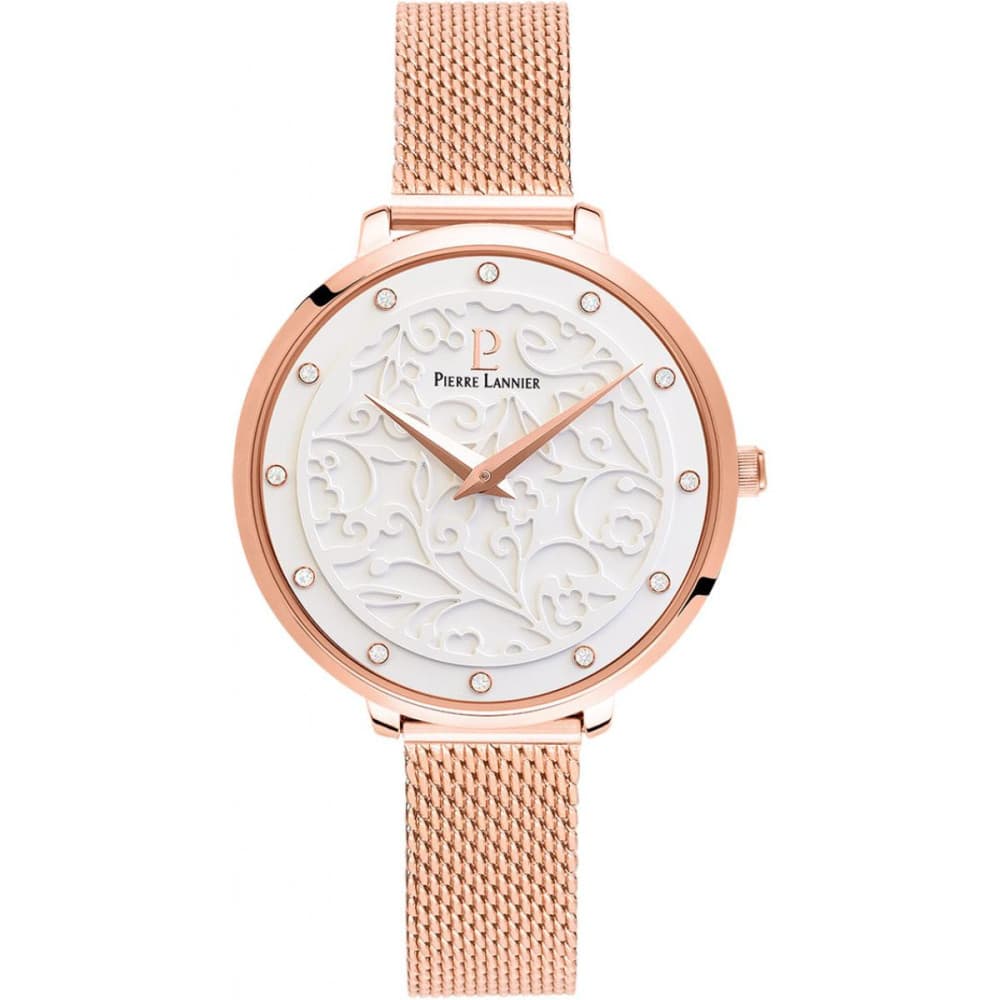 Pierre Lannier Montre Pierre Lannier en Acier Doré Rose