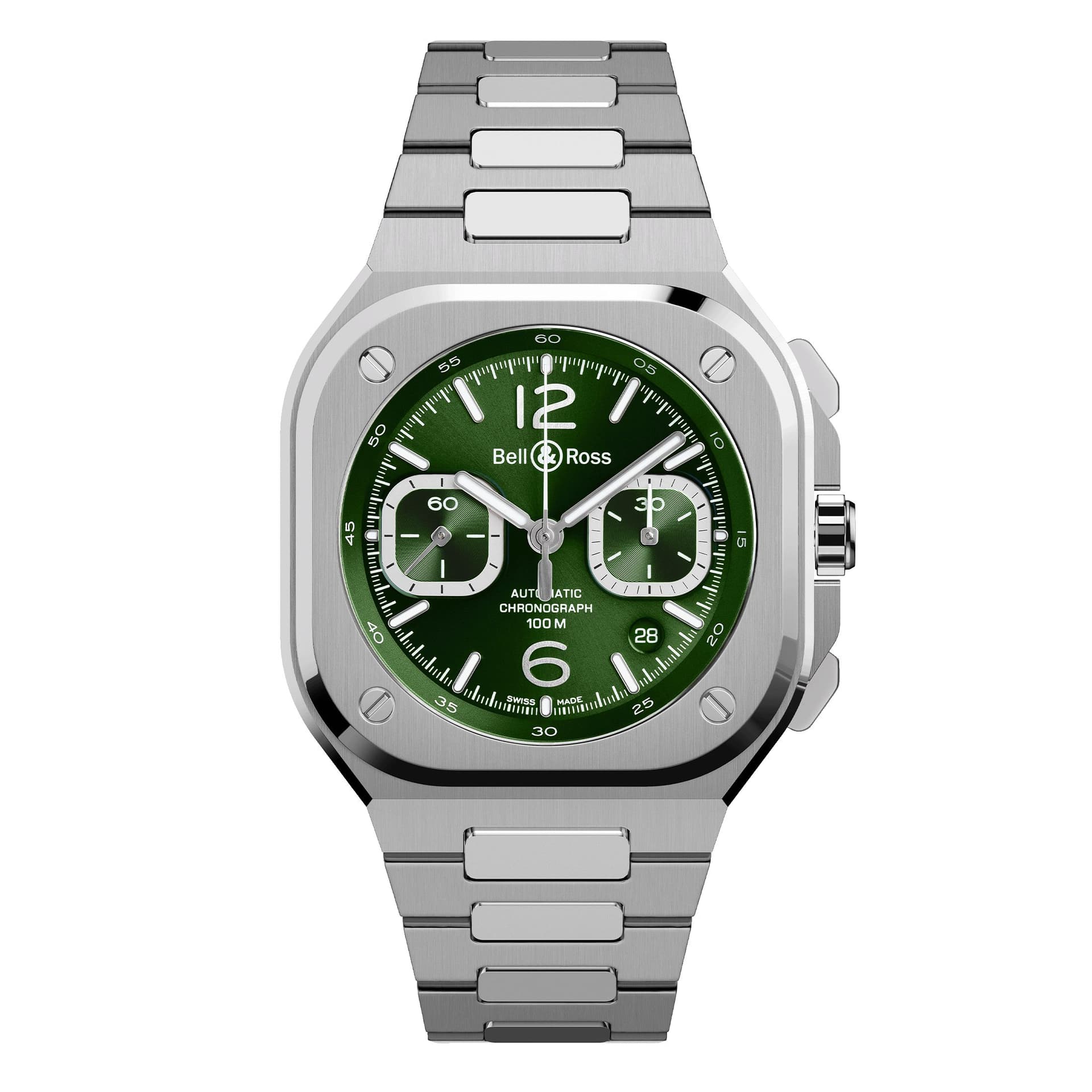 Bell & Ross BR 05 Chrono Green Steel