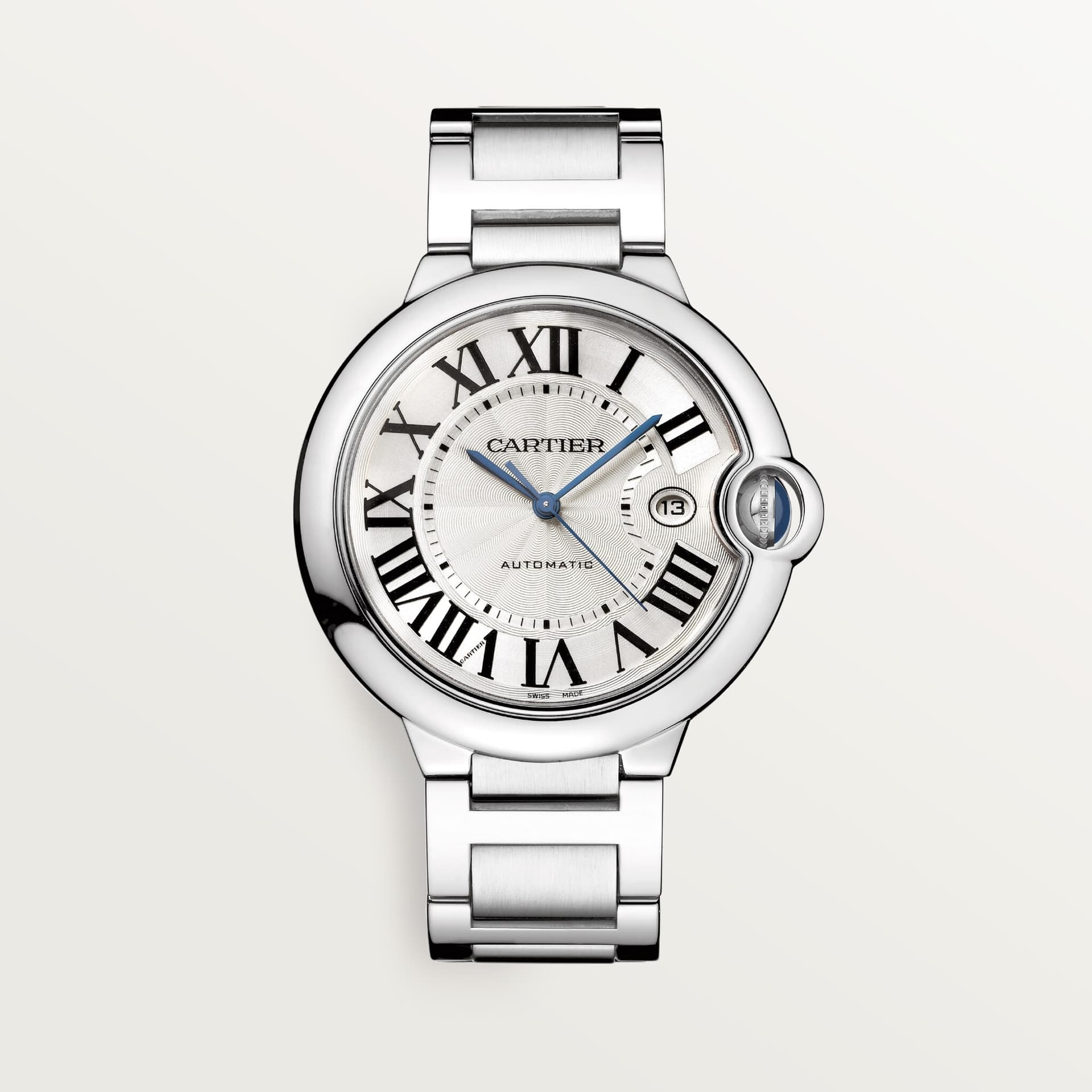 Cartier Ballon Bleu — bracelet acier 44 mm