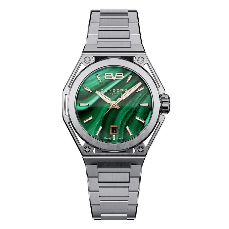 BOMBERG Montre Edge Malachite Gold B7742ASS.07-10.12
