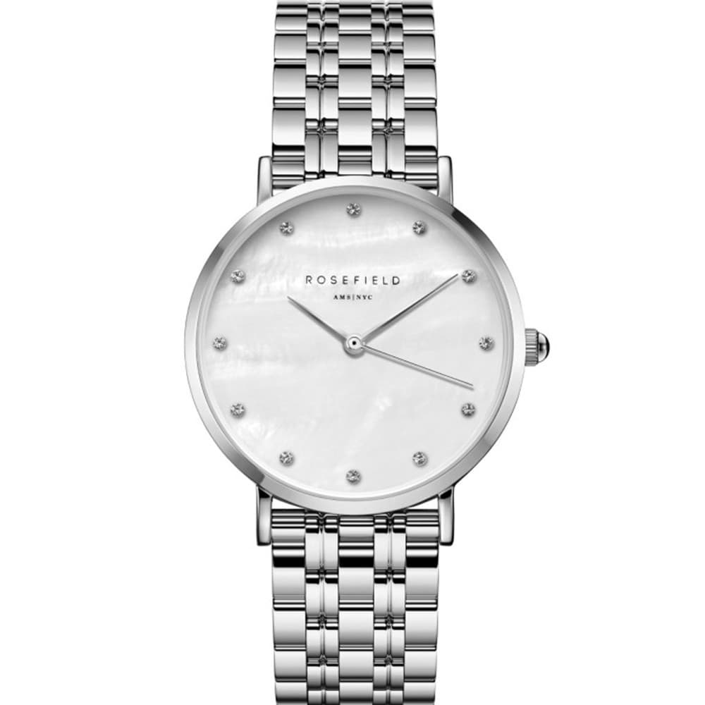 Rosefield Montre Rosefield en Acier Argenté