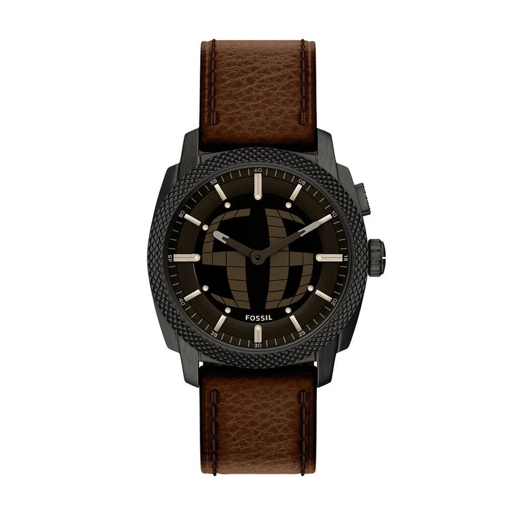 Fossil Machine Big Tic — bracelet cuir