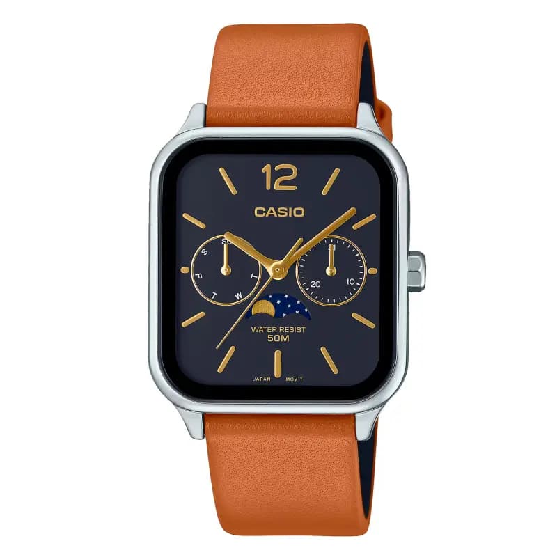 Casio Timeless — cadran gris