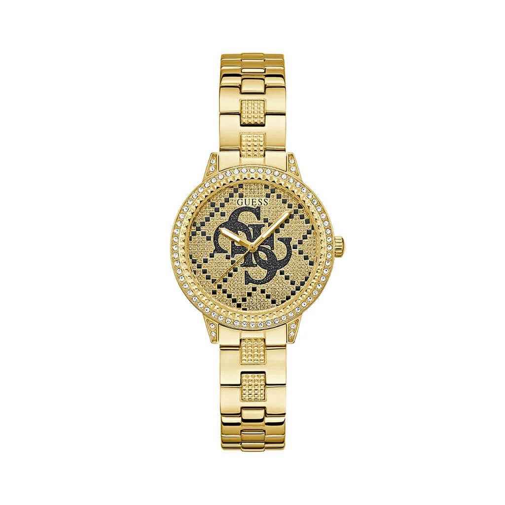 Guess Montre Guess Collection G Lace en Acier et PVD Doré