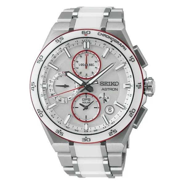 Seiko Astron — cadran blanc