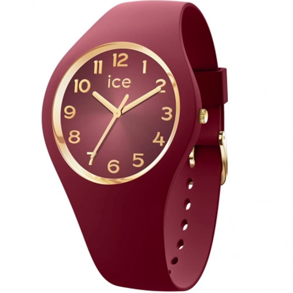 Ice Watch Montre Ice Watch Collection Ice Glam Secret en Silicone Rouge