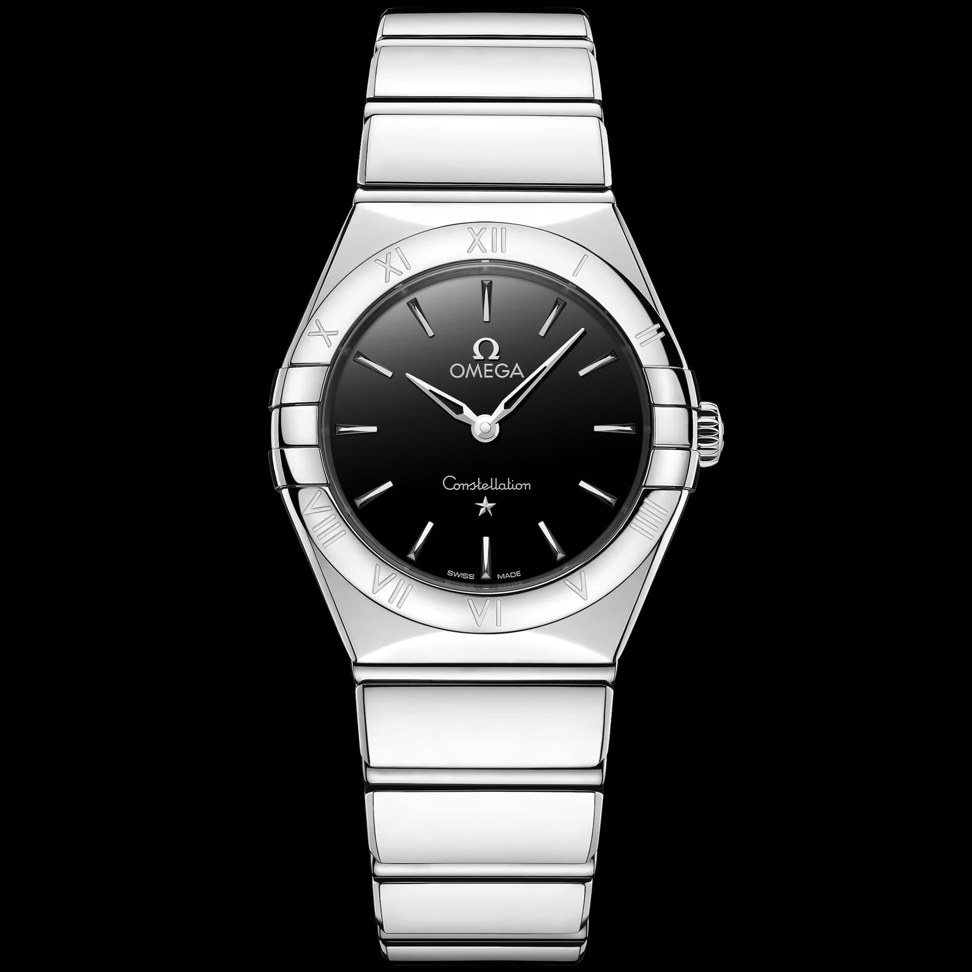 Omega Constellation 28 mm, acier sur acier