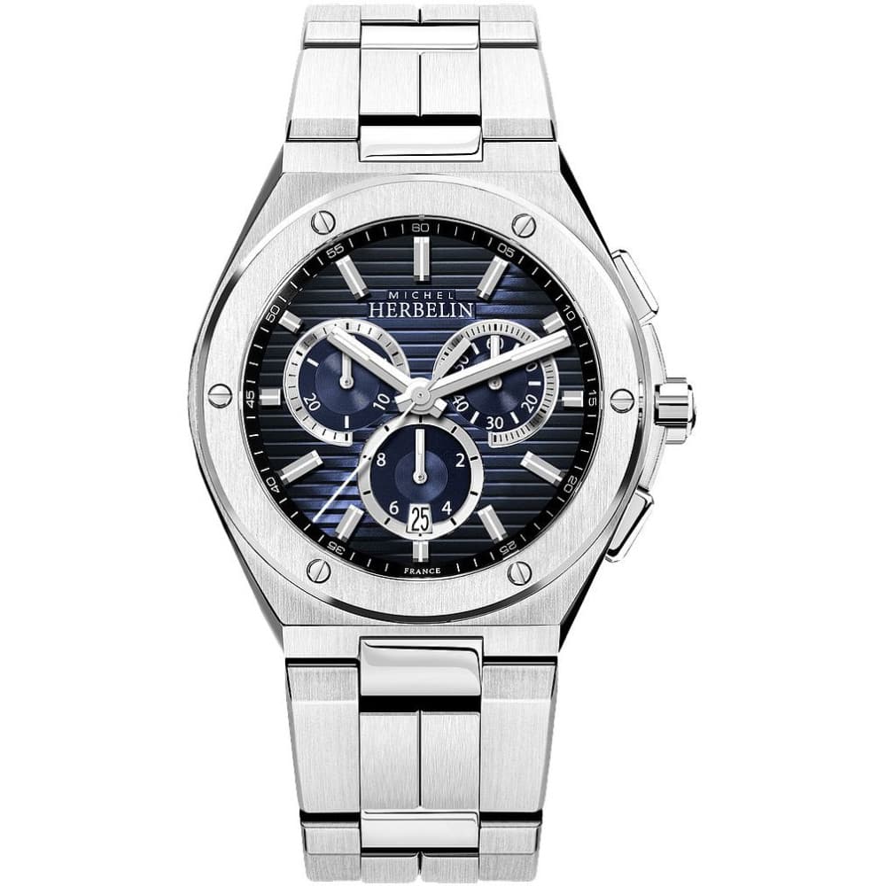 Michel Herbelin Montre Herbelin en Acier Argenté