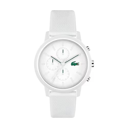 Lacoste Montre Analogique Homme Lacoste Silicone Blanc 2011246 - Cleor