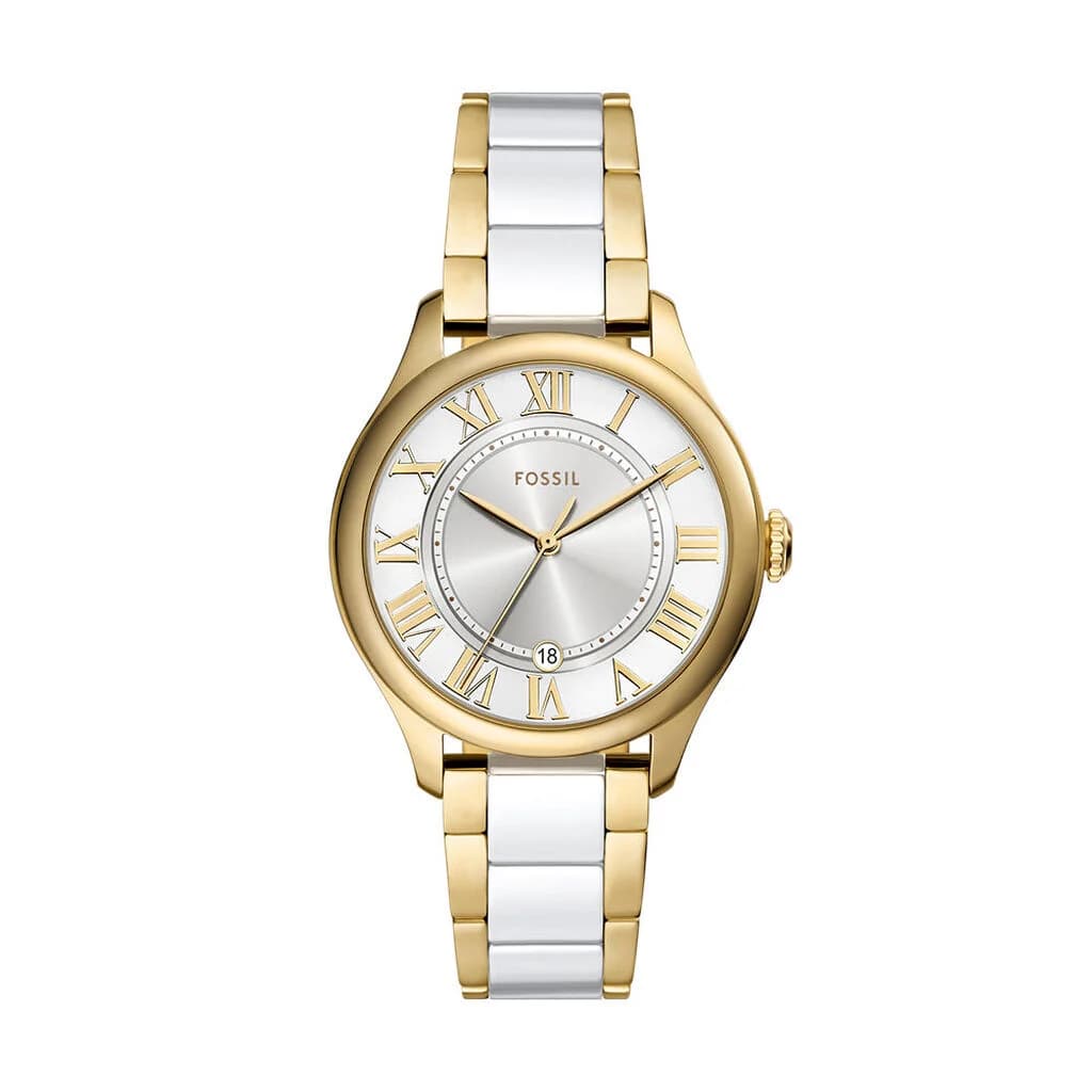 Fossil Gilmore — cadran blanc