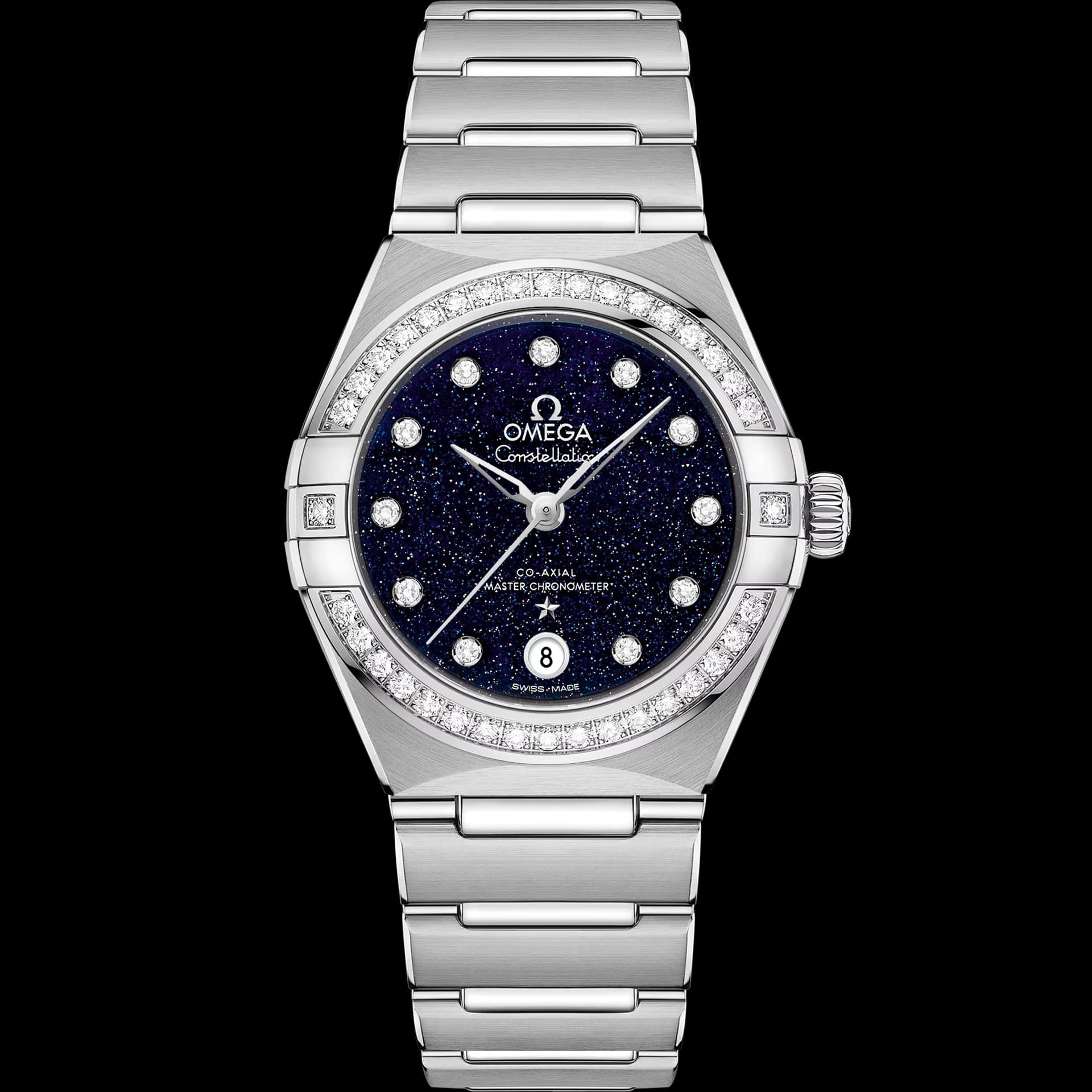 Omega Constellation 29 mm — cadran bleu