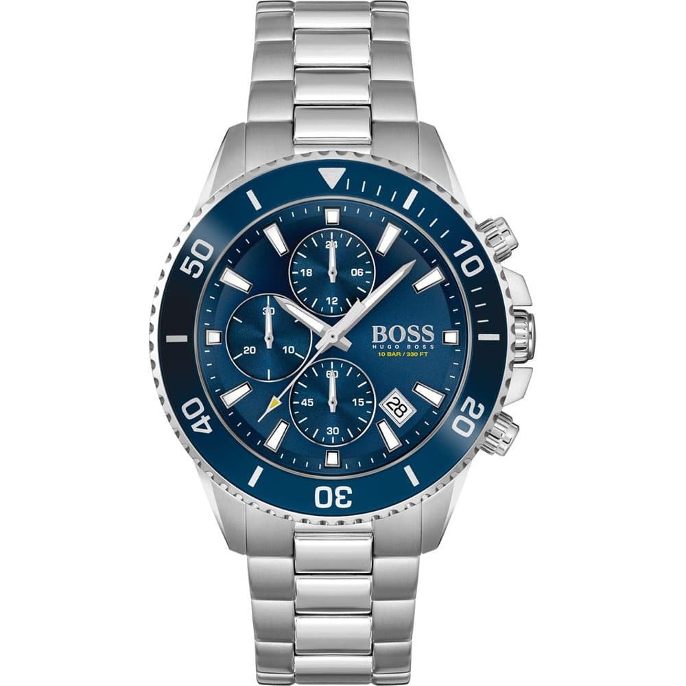 Hugo Boss Montre Boss en Acier Argenté