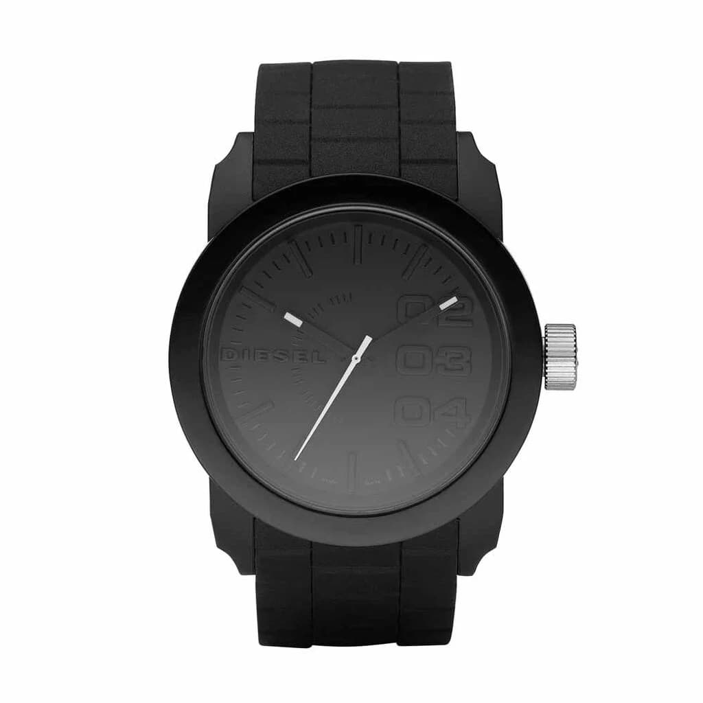 Diesel Montre Homme DIESEL en Silicone Noir Etanche