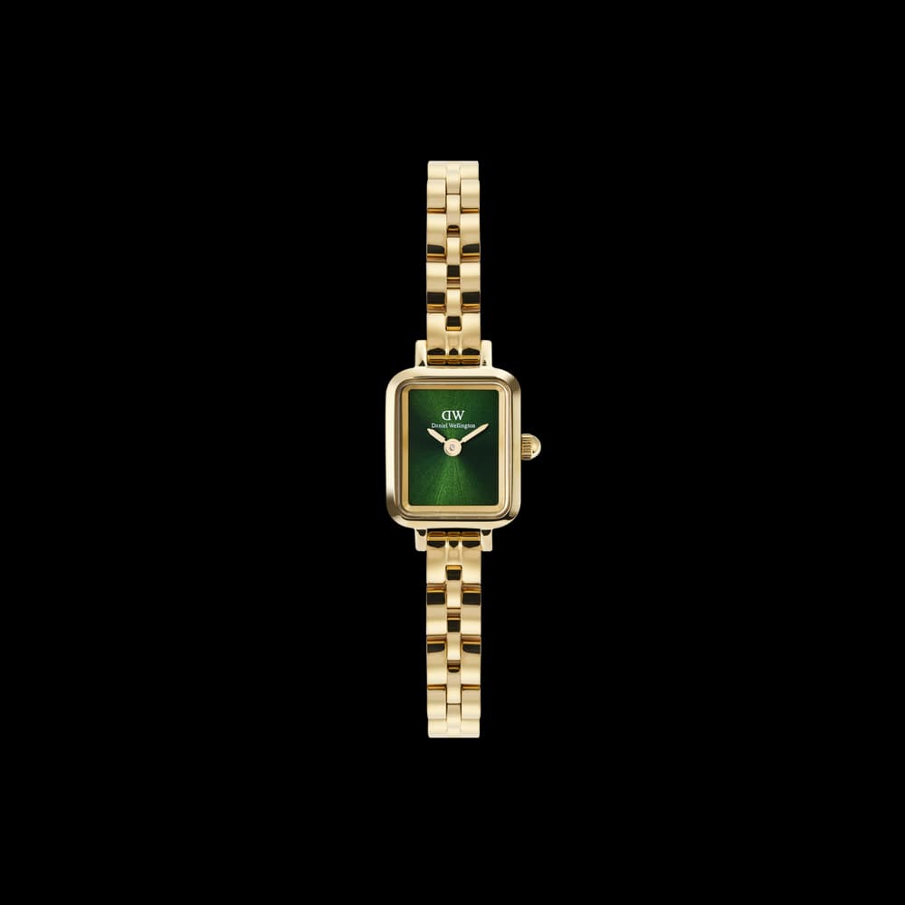 Daniel Wellington Montre quartz Femme Quadro mini Vert