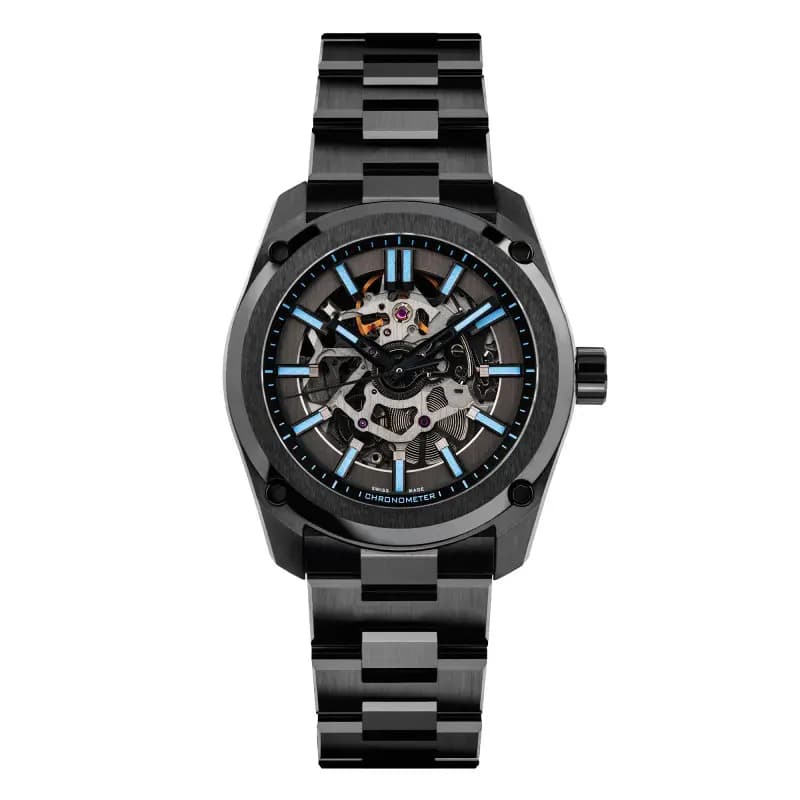 Formex Montre Essence Ceramica Skeleton COSC 41 mm - Stradale Blue