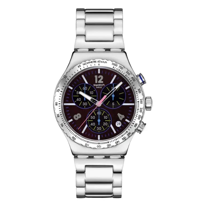 Swatch Montre Purple Glow YVS533G