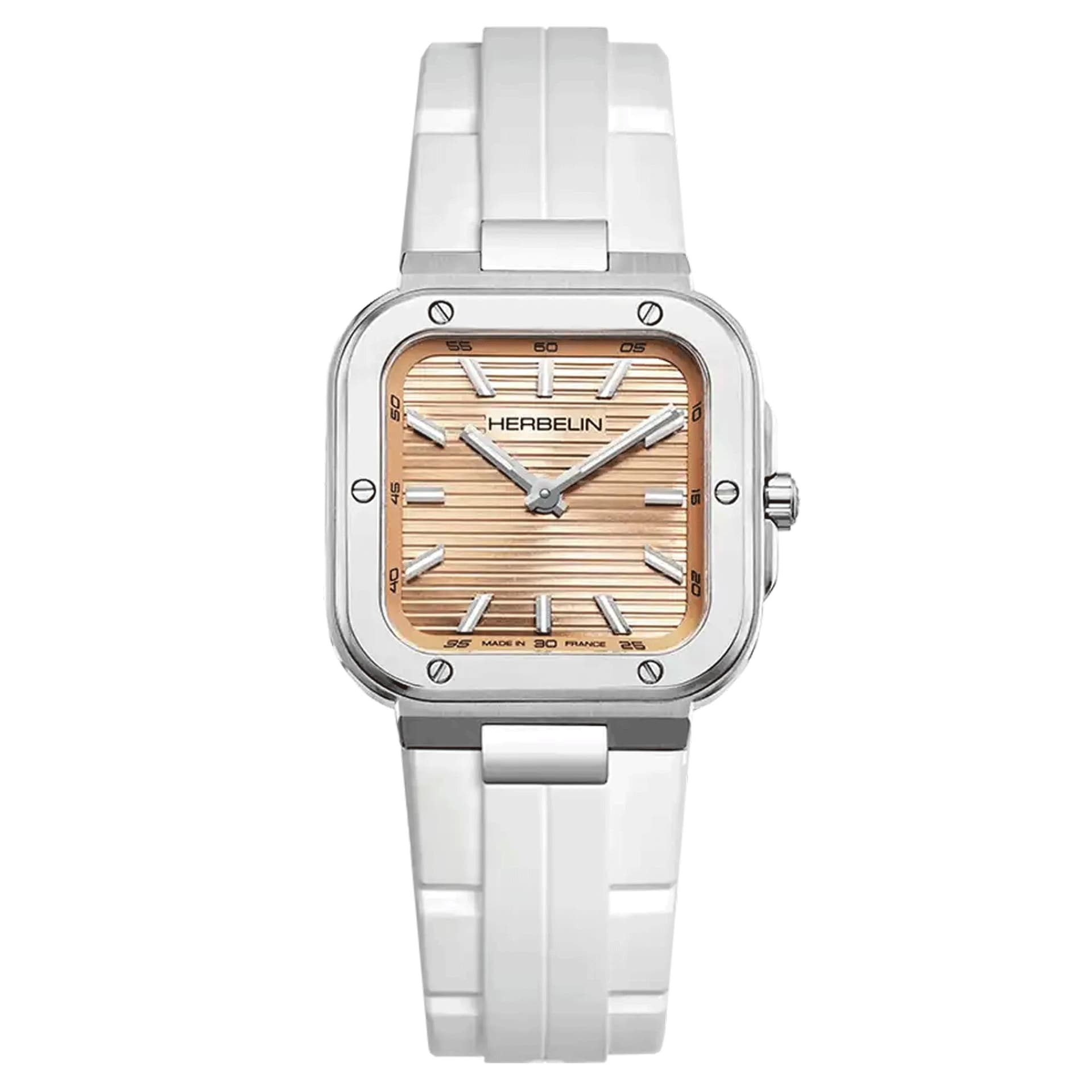 Michel Herbelin Montre Herbelin Cap Camarat Square Femme Quartz - 17546A18CW