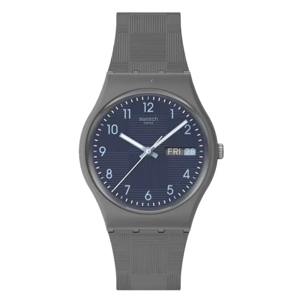 Swatch Montre quartz Mixte Essentials Bleu foncé