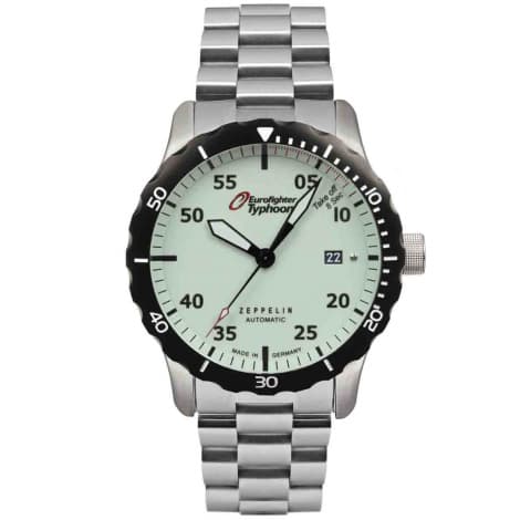 Zeppelin Montre Zeppelin Eurofighter Automatique Cadran Blanc cassé - 7268M5