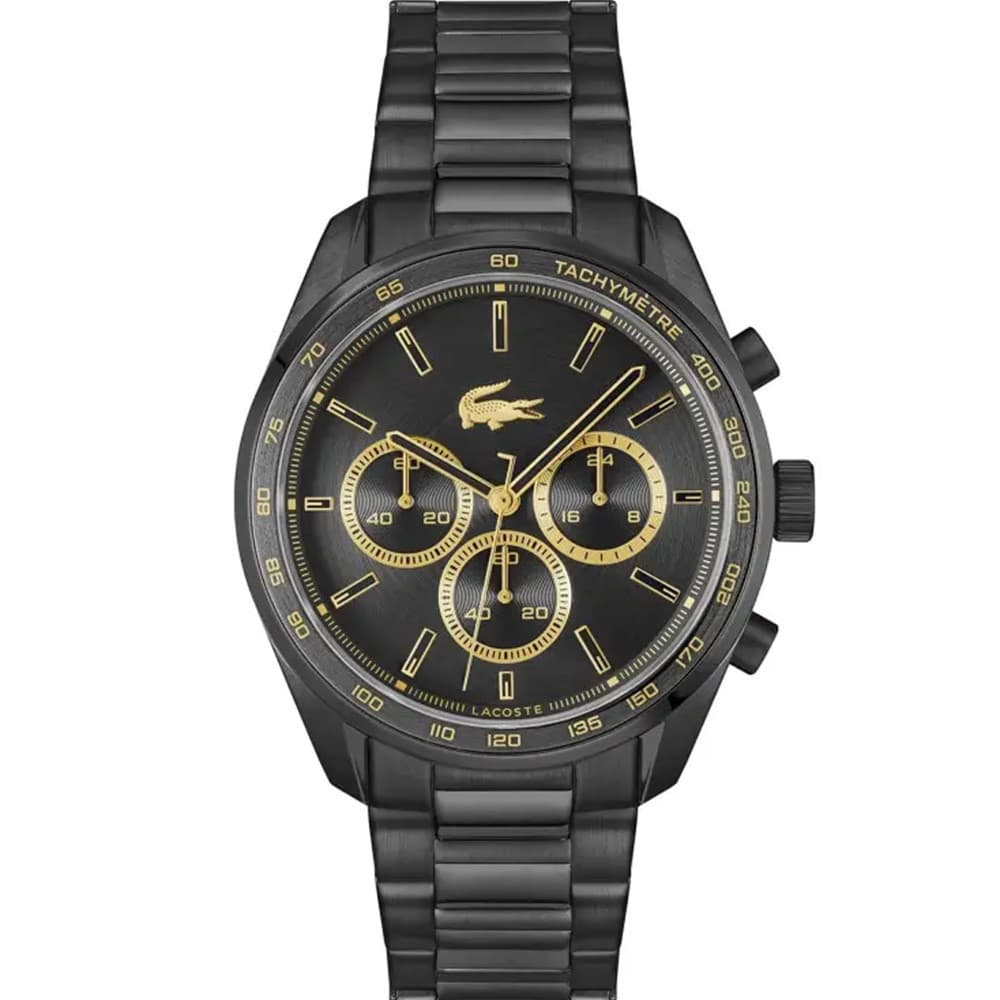 Lacoste Montre Lacoste Collection Boston en Acier et PVD Noir
