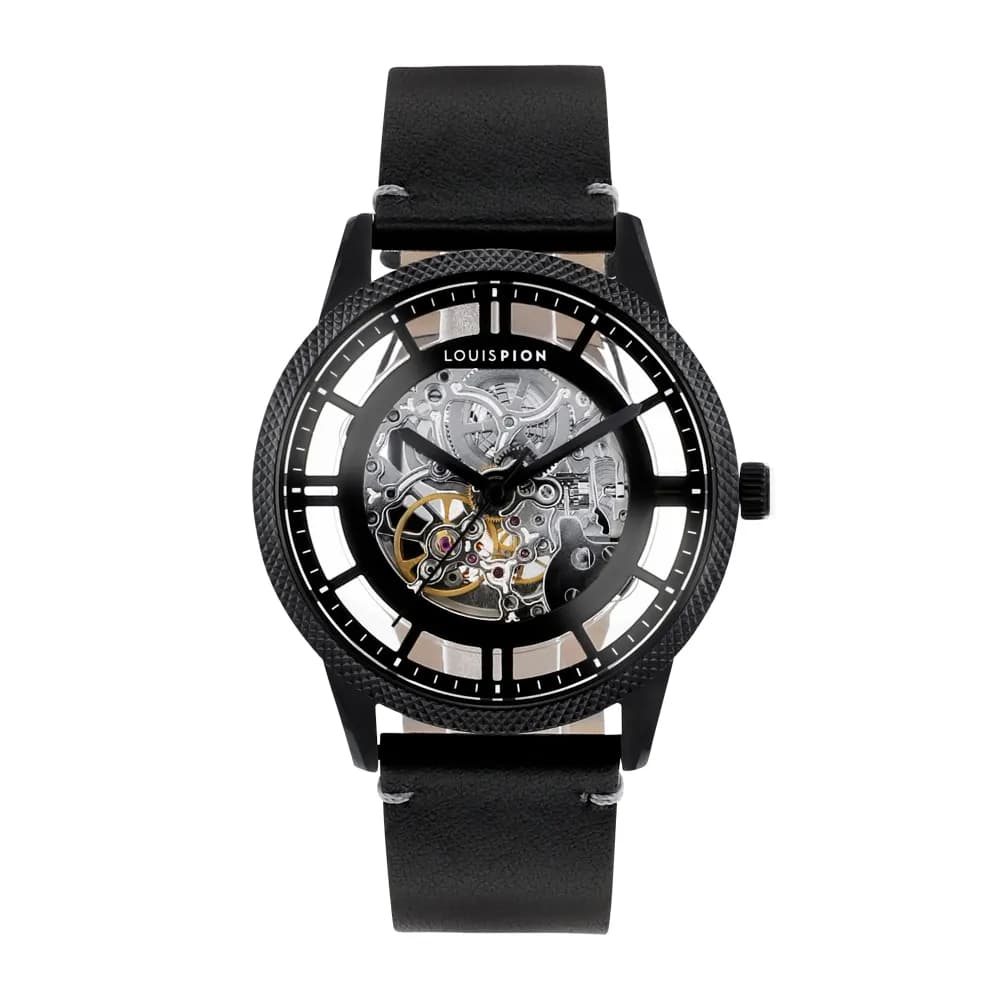 Louis Pion Montre automatique Homme Achille Noir