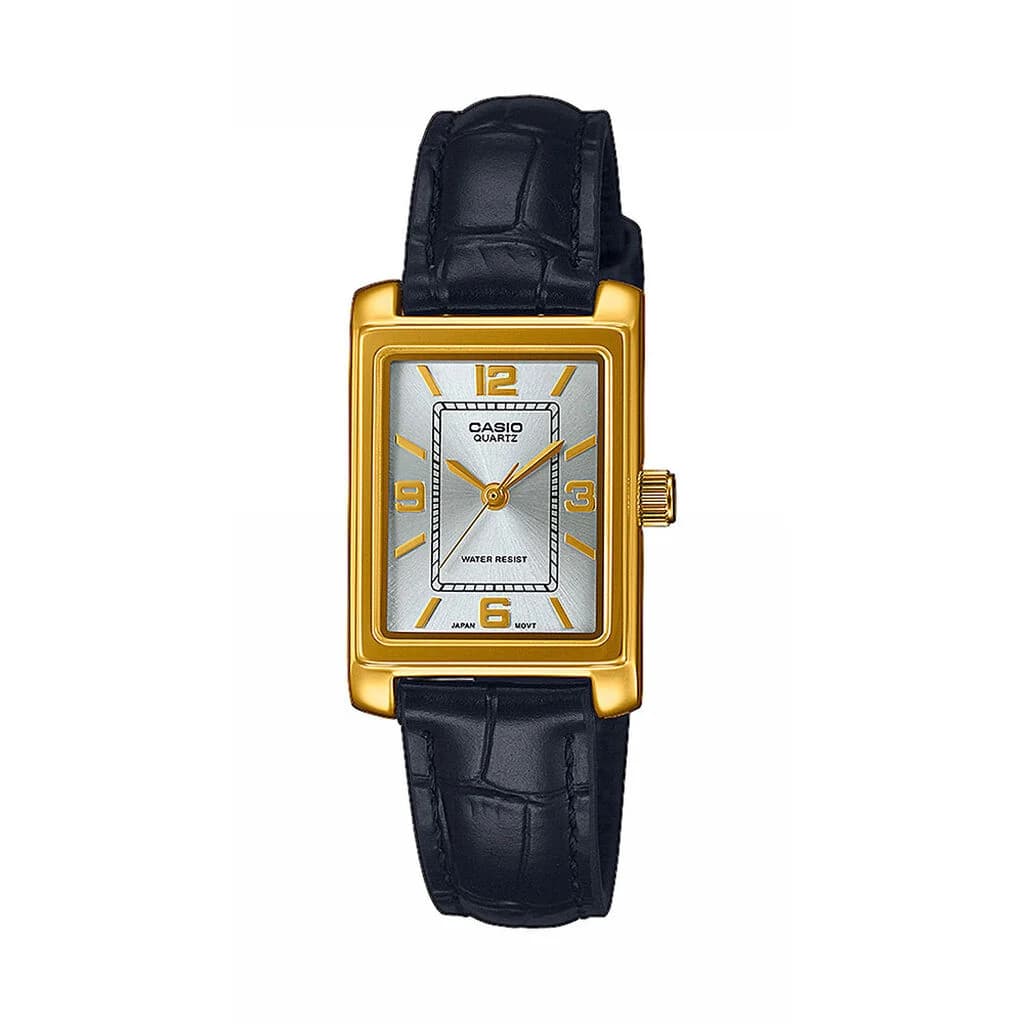 Casio Analogique — cadran blanc