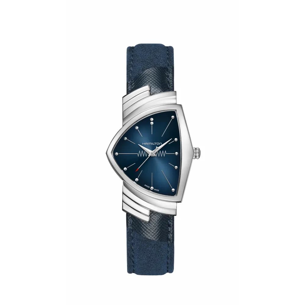 Hamilton Montre quartz Mixte Ventura Bleu