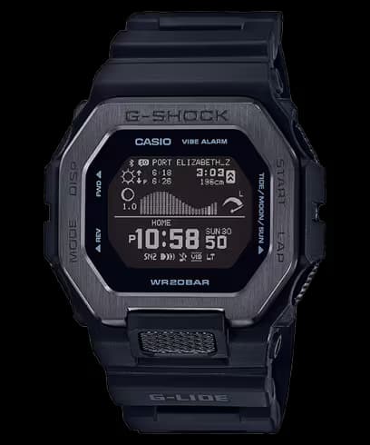 Casio G-Lide GBX-100 — cadran noir