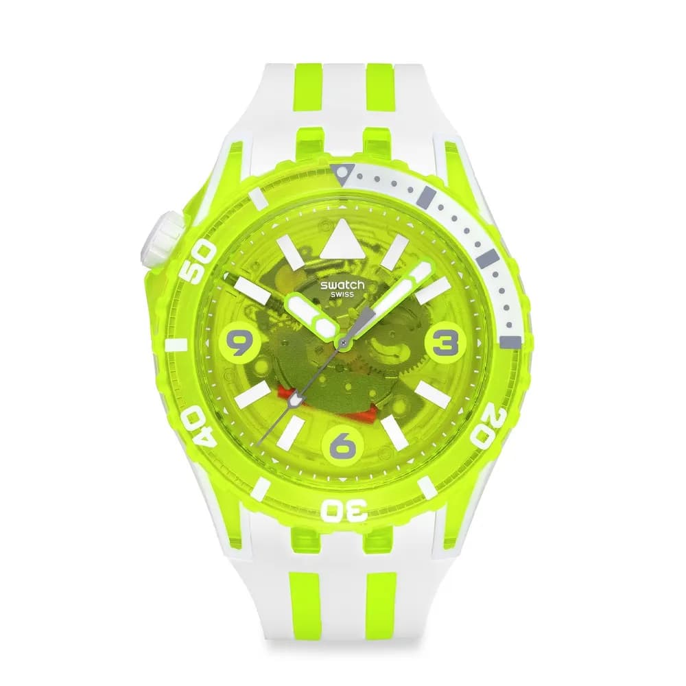 Swatch Scubaqua — cadran jaune