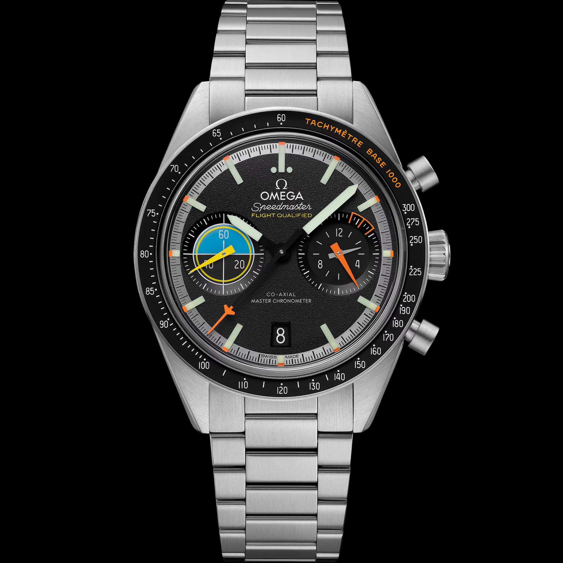 Omega Speedmaster Pilot — cadran noir