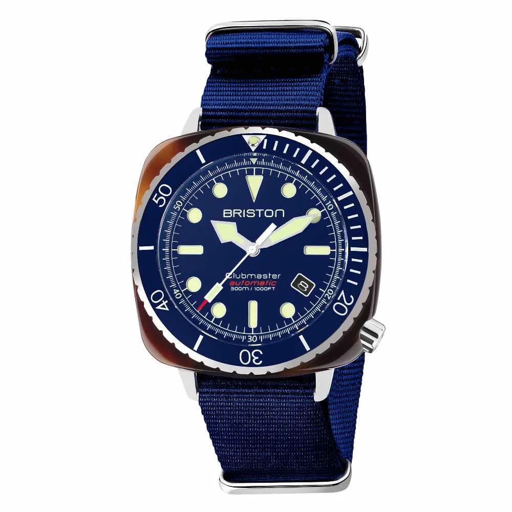 Briston Clubmaster Diver Pro Acétate – Bleu Marine