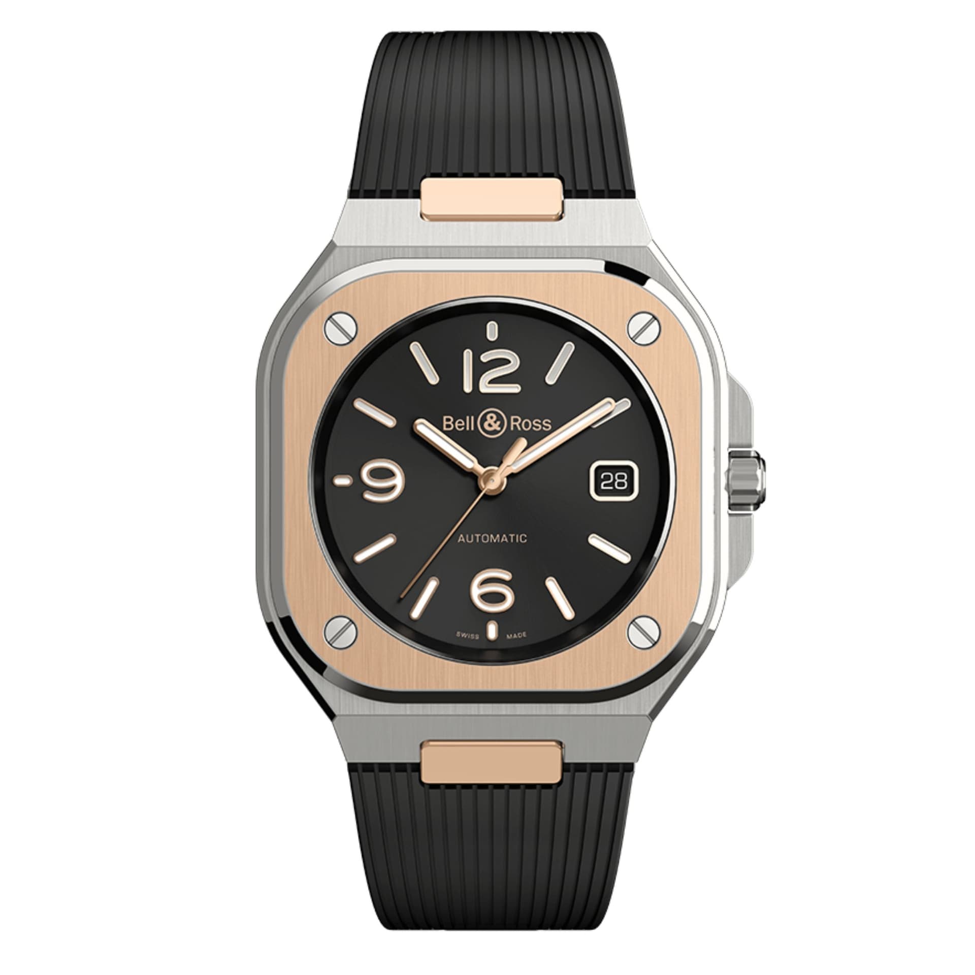 Bell & Ross BR 05 Black Steel & Gold