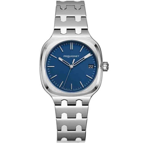 Pequignet Montre Pequignet Manufacture Concorde Calibre Initial Cadran Bleu marine - 9046473