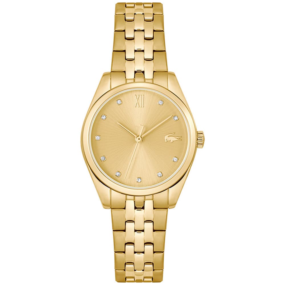 Lacoste Montre Lacoste Collection Tuilerie en Acier et PVD Doré