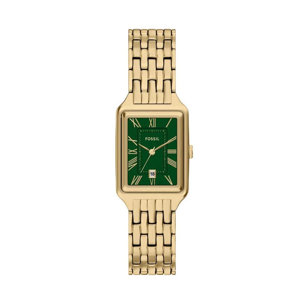 Fossil Raquel — cadran vert