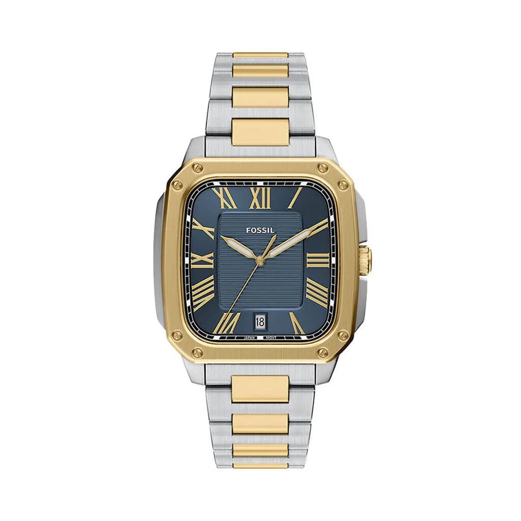 Fossil Crosby — boîtier doré