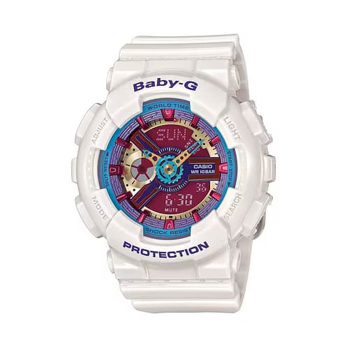 Casio Baby-G — cadran blanc
