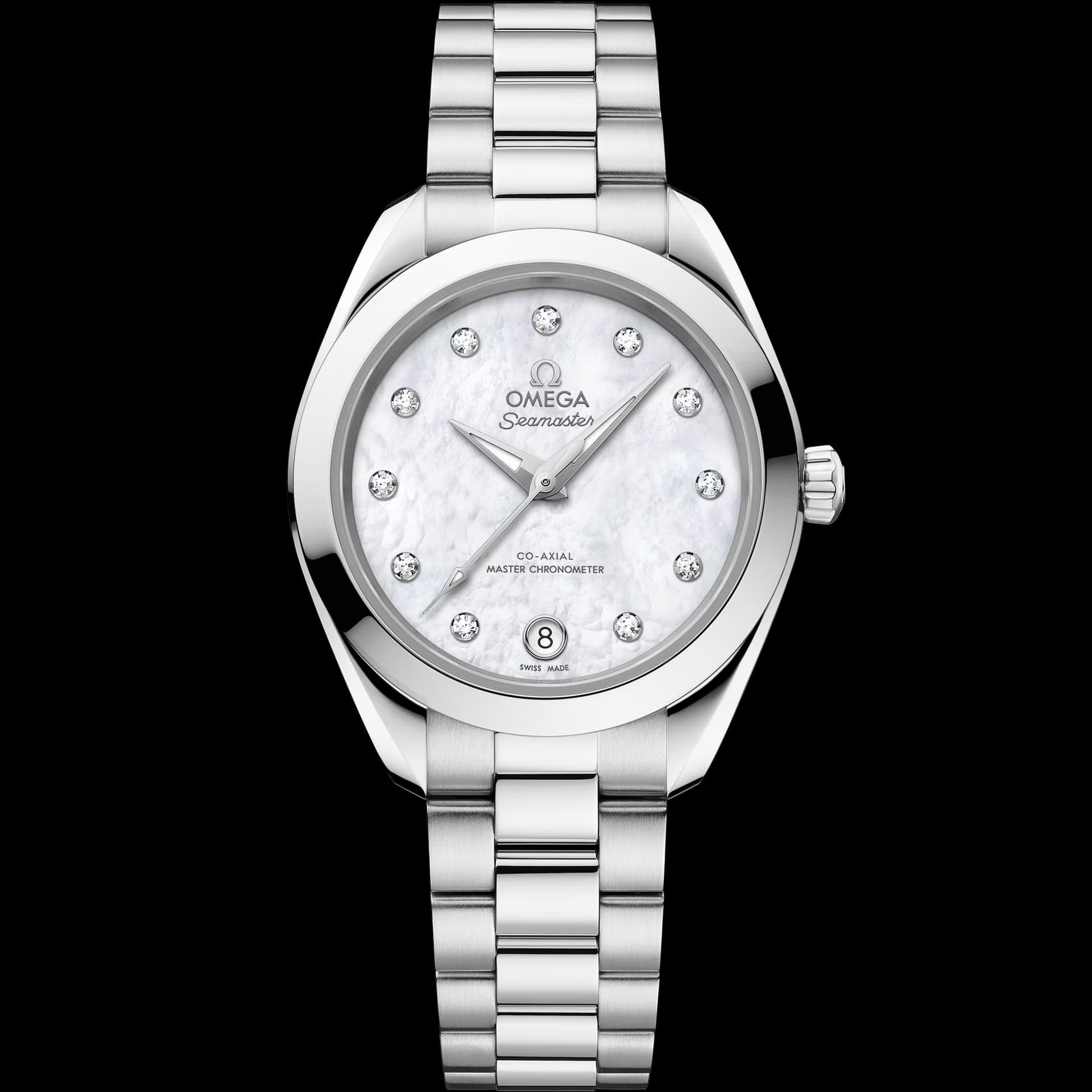 Omega Seamaster 30 mm, acier sur acier